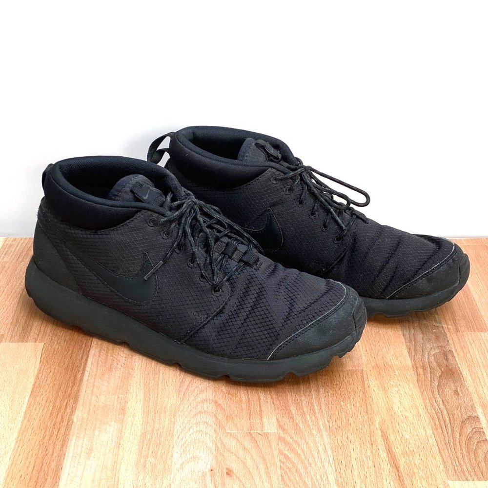 NIKE ROSHE RUN TRAIL BLACK ANTHRACITE MENS 11